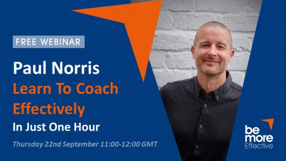 Learn To Coach Effectively In Just One Hour – A Free Webinar With Paul ...